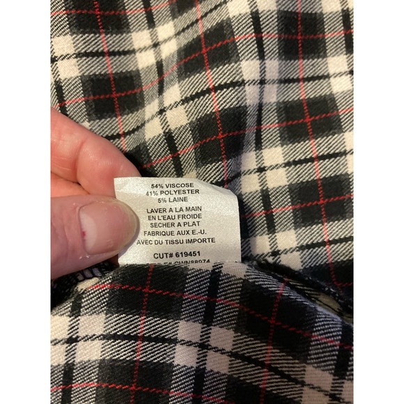 Vintage Lord & Taylor Design Lab Plaid Skirt - Picture 4 of 8